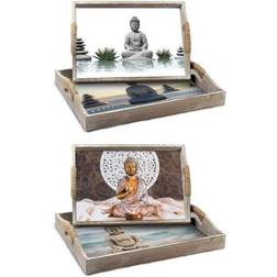 Dkd Home Decor - Serving Tray 2pcs