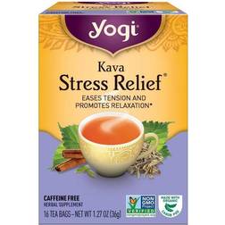 Yogi Tea Stress Relief Herbal Caffeine Free Kava 16