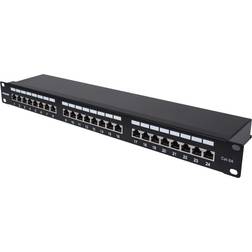 Intellinet 24-Port Cat6a Patchpanel 1HE
