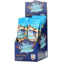 Blue Diamond Almonds Roasted Salted 12 Tubes