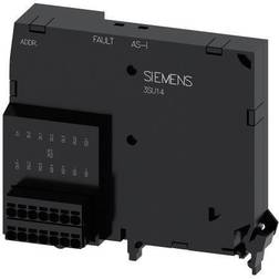 Siemens AS-Interface modul, 4 inputs and 4 outputs, sort, fjeder (Push-in)