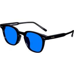 Simplify Accessories Alexander Polarized Sunglass Black/Blue