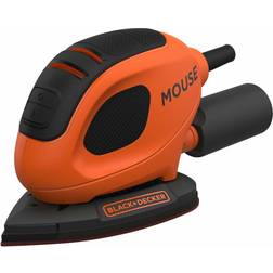 Black & Decker BEW230BC-QS Ponceuse de Détails 55W 14000 Tours/min 80 cm2 Orange