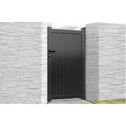 Pedestrian Gate 1000x2000mm Black