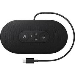 Microsoft Modern Wired Speaker Built-in Speakerphone Fabric Silicone