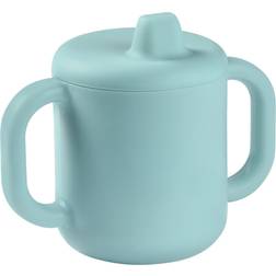 Beaba Taza De Aprendizaje De Silicona Azul