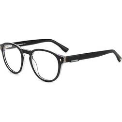 DSquared2 D2 0049 7C5 De Vue Homme Noires (Seulement Monture)