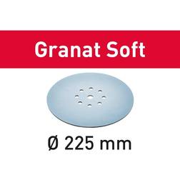 Festool STF D225 Granat Sanding Disc 225mm 225mm 100g Pack of 25