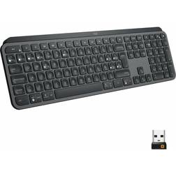 Logitech MX Keys RF Wireless Bluetooth Portugués Grafito