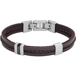 Fossil Läder Armband JF04133040 - Mullbärsbrunt