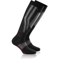 Rohner Ultra Light Ski socks XL, grey/black