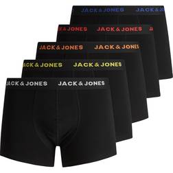 Jack & Jones Boxershorts 5-pack - Black