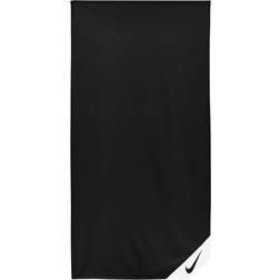 Nike Cooling Asciugamano Nero, Bianco (91.4x45.7cm)