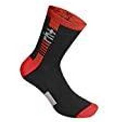 RH+ Logo Merino 15 Socken - Schwarz Rot