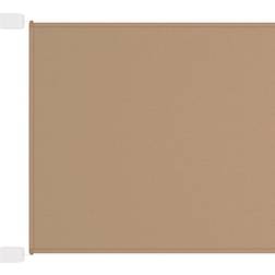 vidaXL lodret markise 180x1200 oxfordstof gråbrun 180x1200cm