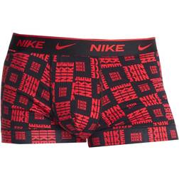 Nike 9P Dri-Fit Stretch Micro Trunk - Rød/Svart