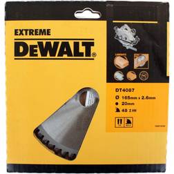 Dewalt Sågklinga för trä 165x2,6x20,0 mm; Z48; -5°