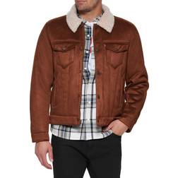 Levi's Men's Relaxed-Fit Faux-Shearling Trucker Jacket