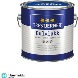 Trestjerner GOLVLACK OLJEBASERAD BLANK Lasyrfärg 0.75L