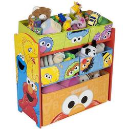 Delta Children Sesame Street 6-Bin Design and Store Toy Storage Organizer