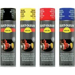 Rust-Oleum Couche De Finition Hard Hat Ral-couleurs Noir Mat 500 ml - 2178 Peinture Bois Noir