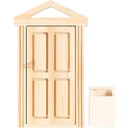 Creativ Company Door with cornice and mailbox, H: 5,5+18