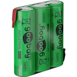 Goobay Pro 3x AA (Mignon) 2100 mAh PowerBank Grön 2100 mAh