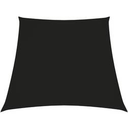vidaXL Parasole a Vela in Tela Oxford a Trapezio 2/4x3 m Nero