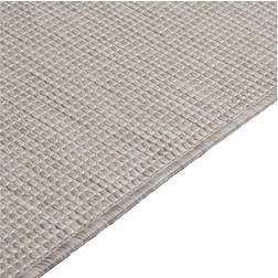 vidaXL fladvævet udendørstæppe gråbrun Grå, Beige, Brun cm