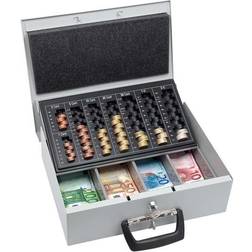 Wedo 1554465 Caisse À Monnaie 355 x 100 x 275 mm Gris Clair