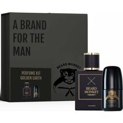 Beard Monkey Kit Golden Earth Deo 3-pack