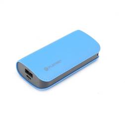 Platinet Læder Powerbank 5200 mAh Blå