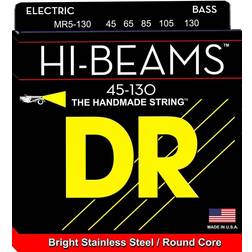 DR Juego De Cuerdas Para Bajo Mr5-130 Hi-beam