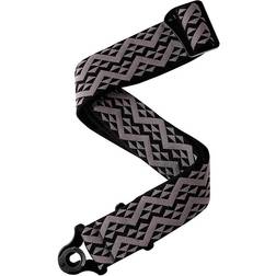 D'Addario Auto Lock Guitar Strap Padded Geometric