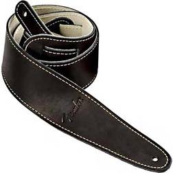 Fender Ball Glove Leather guitar strap Black