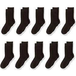 Amazon Cotton Long Socks 10-pack - Black/White