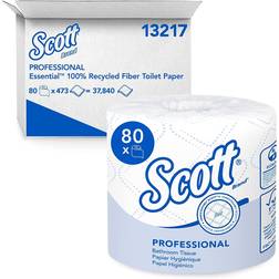 Scott Professional 100% Recycled Fiber Toilet Paper 80-pack