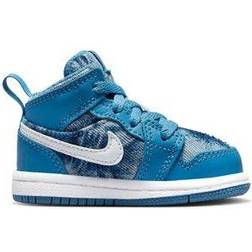 Nike Jordan 1 Mid TD - Dutch Blue/White