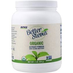 Now Foods Better Stevia Organic Extract Powder 454g 1pak