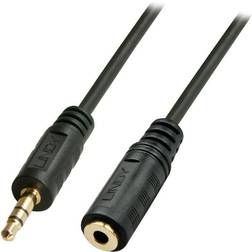 Lindy 35650 Audio Cable 0.25 M 3.5mm Black