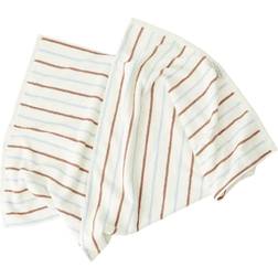 OYOY Raita Guest Towel Brown, Blue, White (100x50cm)