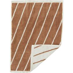 OYOY Raita Håndklæde 40x60 cm Towel Brown, Green (60x40cm)