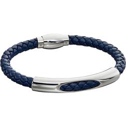 Fred Bennett Tunnel Section Leather Bracelet