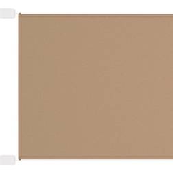 Be Basic Auvent Vertical Ecran de Protection Taupe 140x360 cm Tissu Oxford