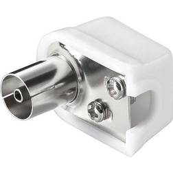 Goobay Angled Coaxial Mono Adapter