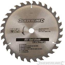 Silverline 633507 Saw Blade, 30T, 190Mm Dia. 16Mm Bore