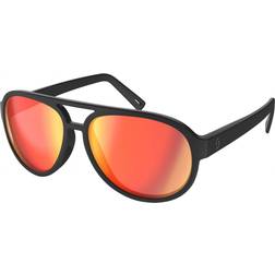 Scott Bass Sunglasses - Schwarz/Red Chrome