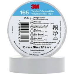 3M Temflex 165 165WH1E Nastro Isolierband 15X10