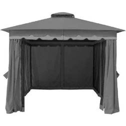 Monaco Two Tone Grey Gazebo 3X3M