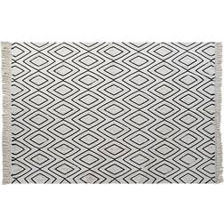 Dkd Home Decor Carpet Black White White, Black